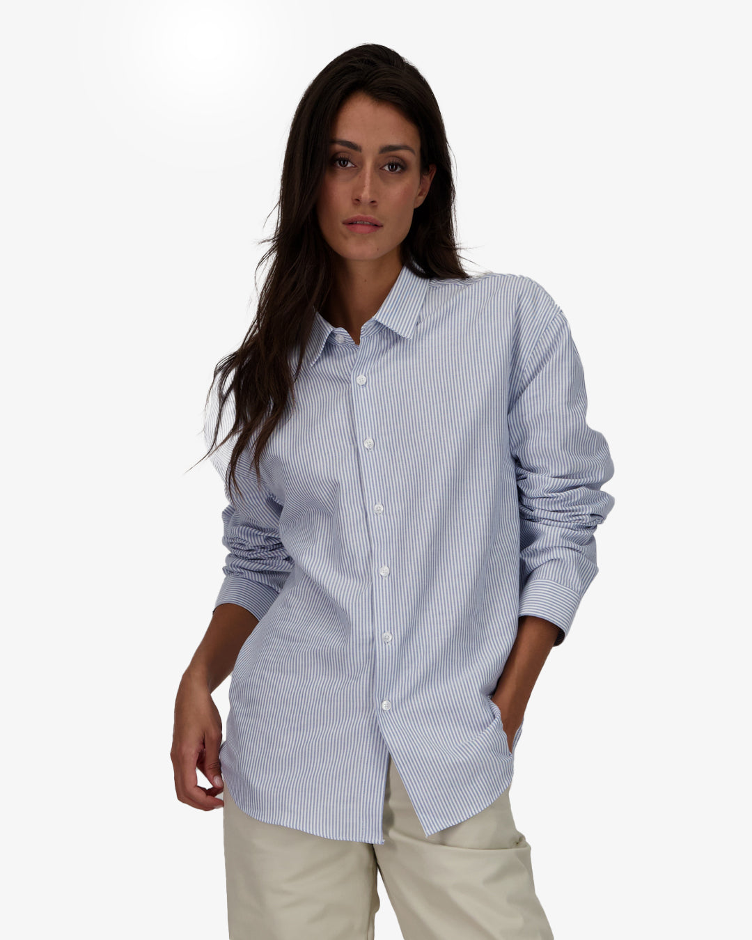 Shirt LAUREN - Blue stripes